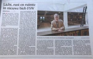 Leidsch-dagblad-24082019-bibliotheek-universiteit-Leiden-Aestate